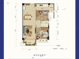 鑫邦华府_2室2厅1卫 建面78平米