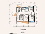 卓越弥敦道_3室2厅2卫 建面120平米