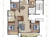 兰印府_4室2厅2卫 建面129平米