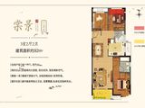 美好锦棠府_3室2厅2卫 建面92平米