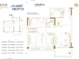 碧桂园观澜天境花园_3室2厅1卫 建面98平米