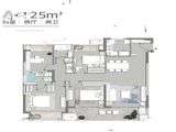 旭辉和风_4室2厅2卫 建面125平米