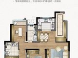 耘林生命公寓洋溪华庭_3室2厅2卫 建面117平米