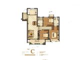 美的东湖天城_3室2厅2卫 建面115平米
