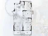 禹洲扬子嘉誉风华_3室2厅2卫 建面110平米