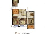 明发北站中心_3室2厅1卫 建面89平米