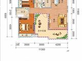 东城明珠_2室2厅2卫 建面107平米