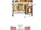 富力悦山湖_3室2厅2卫 建面105平米