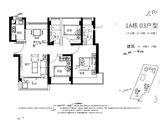 卓弘星辰_3室2厅2卫 建面92平米