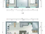 北海金石明珠_3室2厅2卫 建面75平米