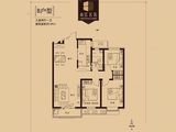 尚层名筑_3室2厅1卫 建面109平米