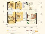 东方明都三期_4室2厅2卫 建面130平米