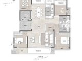 绿城紫薇公馆_4室2厅2卫 建面145平米