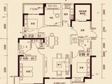 宏矗龙铂郡_4室2厅2卫 建面129平米