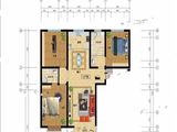 中格云景里_3室2厅2卫 建面128平米
