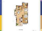 鸿翔江誉2期_3室2厅2卫 建面129平米