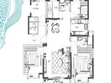 联发碧桂园天璞_4室2厅2卫 建面142平米