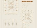 盛乐金融小镇_1号写字楼平面图 建面90平米