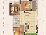 1号城邦美誉_3室2厅2卫 建面104平米