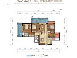 大理满江华府_4室2厅2卫 建面124平米