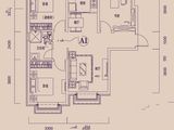 大连恒大雅苑_3室2厅1卫 建面103平米