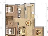瑛晟花园小镇_3室2厅2卫 建面102平米