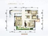 中信国安十方界_3室2厅1卫 建面97平米