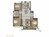 宝丽天樾_3室2厅2卫 建面126平米