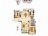 九江中联城_3室2厅2卫 建面117平米