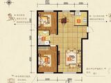 雷凯铂庭_2室2厅1卫 建面92平米