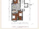 春晓兰亭_3室2厅1卫 建面98平米