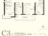 万特公馆_4室2厅2卫 建面162平米