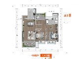 颐和天樾花园_2室2厅1卫 建面85平米