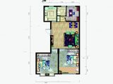 恒信金色阳光_3室2厅1卫 建面113平米