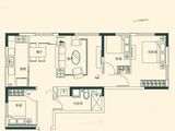恒大云玺_3室2厅1卫 建面109平米