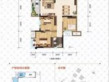 中国铁建玖城贰号_3室2厅1卫 建面99平米