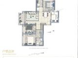 龙湖春江天玺_3室2厅2卫 建面100平米