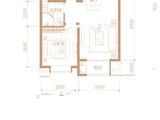 融创栾州壹号_2室2厅1卫 建面89平米