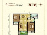 胜利馨苑_2室2厅1卫 建面88平米