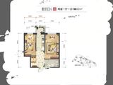 状元府_2室1厅1卫 建面62平米