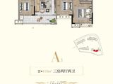 东投金麟府_3室2厅2卫 建面118平米