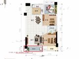 大嘉汇岭秀一方_3室2厅1卫 建面78平米