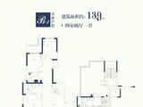 正商云湖上院_4室2厅1卫 建面139平米