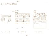 葛洲坝紫郡府_4室2厅2卫 建面377平米