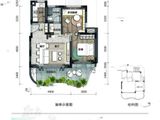 金杯半山云上溪谷_1室1厅1卫 建面60平米