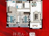 星河湾_2室2厅2卫 建面105平米
