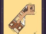 锦绣范阳二期_3室2厅1卫 建面93平米