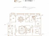 恒丰理想城_4室2厅3卫 建面172平米
