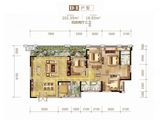 泽京时代广场_4室2厅2卫 建面202平米