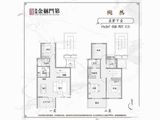 新城金樾门第_4室2厅3卫 建面163平米